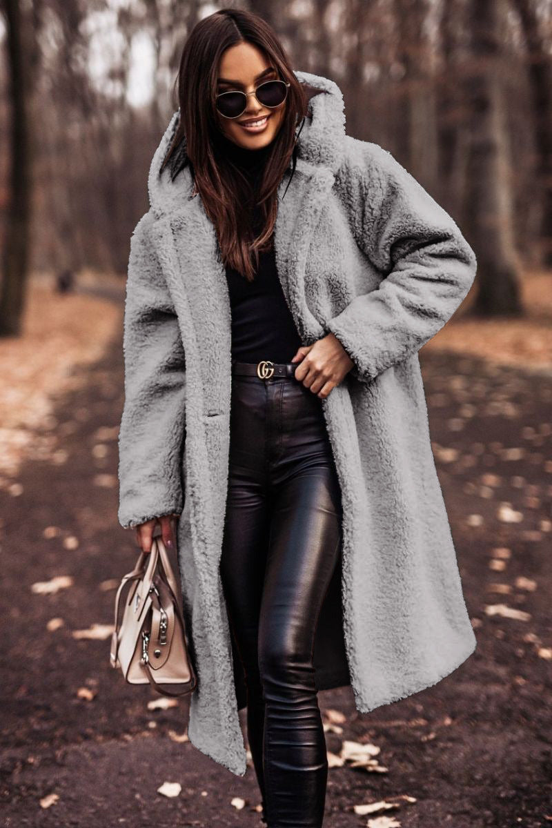 Calista | Women's Hooded Winter Trench Coat Warm Long
