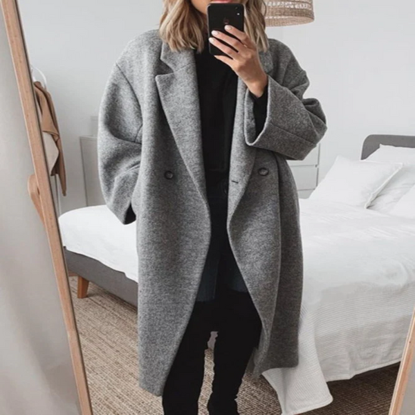 Camilla | Women's Long Winter Trench Coat Classic Warm