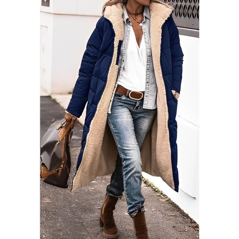 Carys | Women's Long Hooded Warm Winter Coat