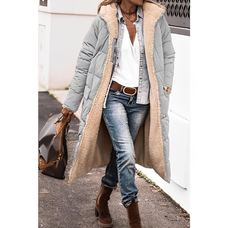 Carys | Women's Long Hooded Warm Winter Coat
