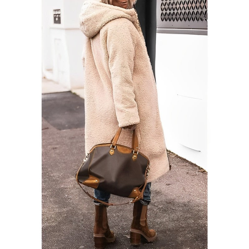 Carys | Women's Long Hooded Warm Winter Coat
