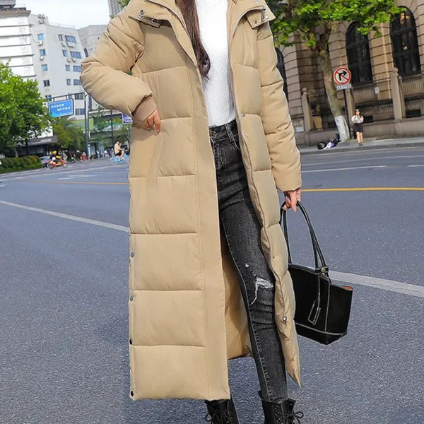 Charlotte | Women's Long Quilted Warm Winter Coat