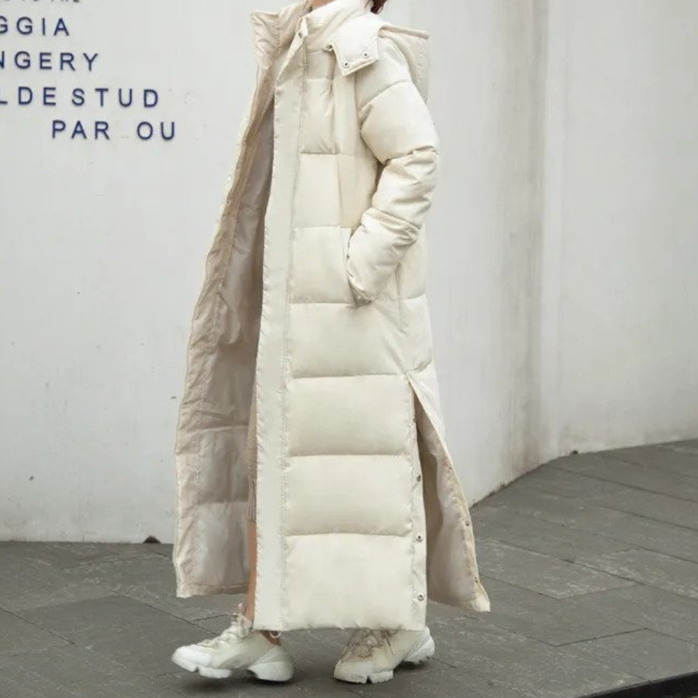 Charlotte | Women's Long Quilted Warm Winter Coat