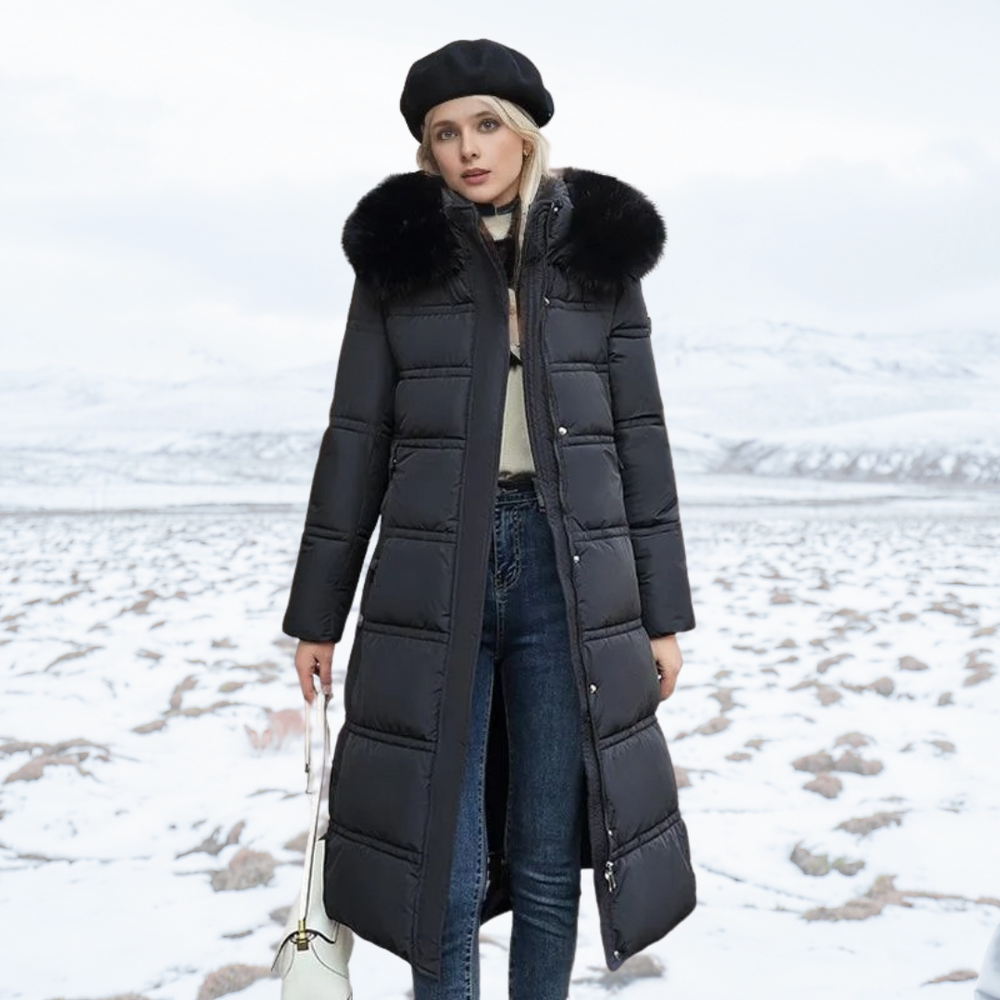 Clara | Women's Longline Warm Winter Coat Padded