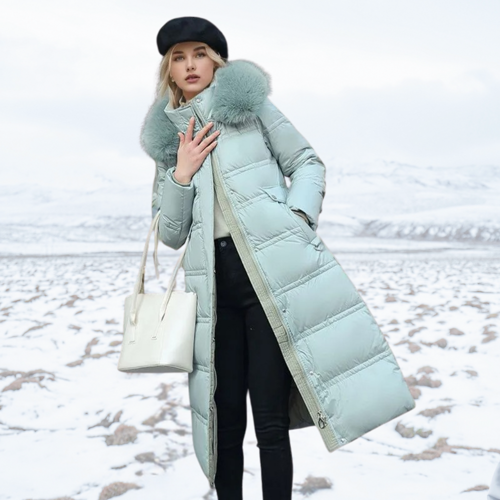 Clara | Women's Longline Warm Winter Coat Padded
