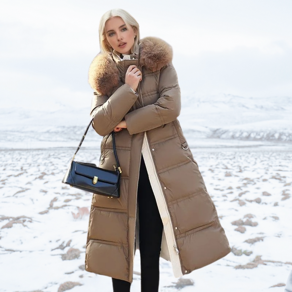 Clara | Women's Longline Warm Winter Coat Padded