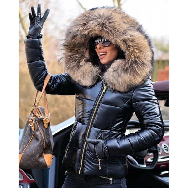 Clementine | Women's Fur Lined Hooded Winter Coat Warm