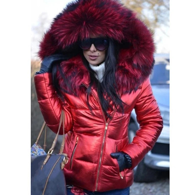 Clementine | Women's Fur Lined Hooded Winter Coat Warm