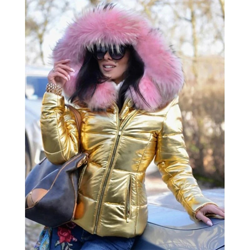 Clementine | Women's Fur Lined Hooded Winter Coat Warm