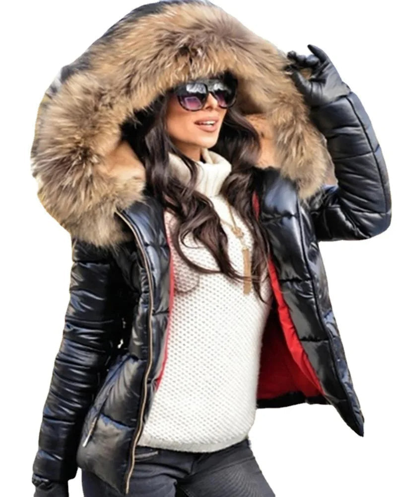 Clementine | Women's Fur Lined Hooded Winter Coat Warm