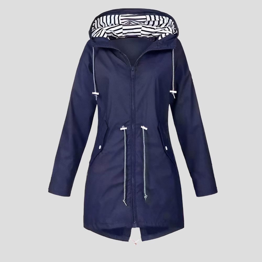 Coraline | Women's Hooded Lightweight Waterproof Rain Jacket