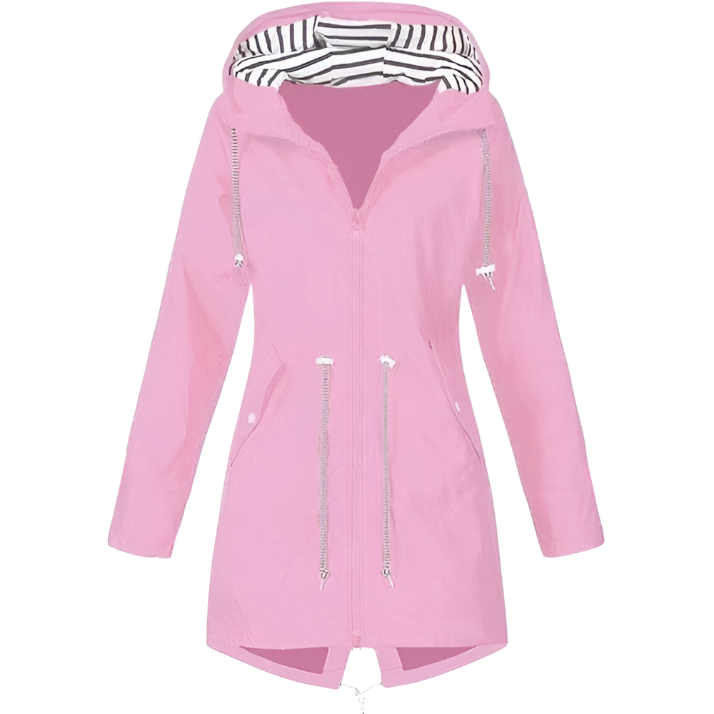 Coraline | Women's Hooded Lightweight Waterproof Rain Jacket