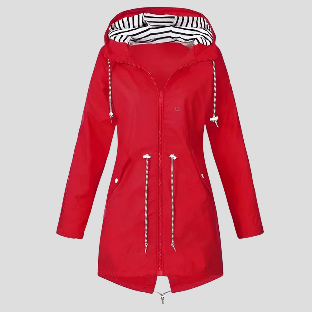 Coraline | Women's Hooded Lightweight Waterproof Rain Jacket