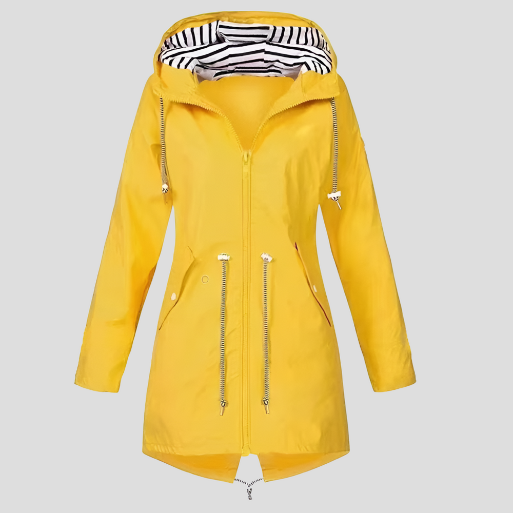 Coraline | Women's Hooded Lightweight Waterproof Rain Jacket