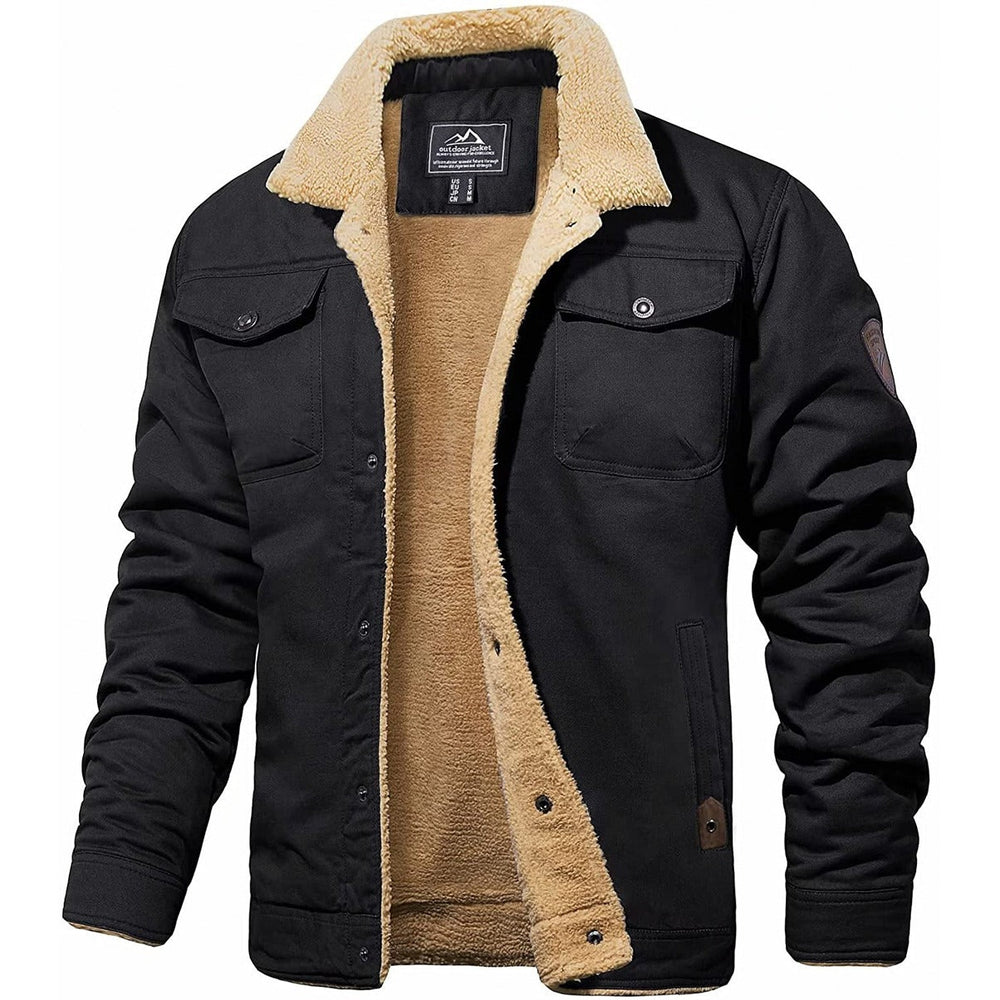 Quentin - Men's Bomber Fleece Jacket