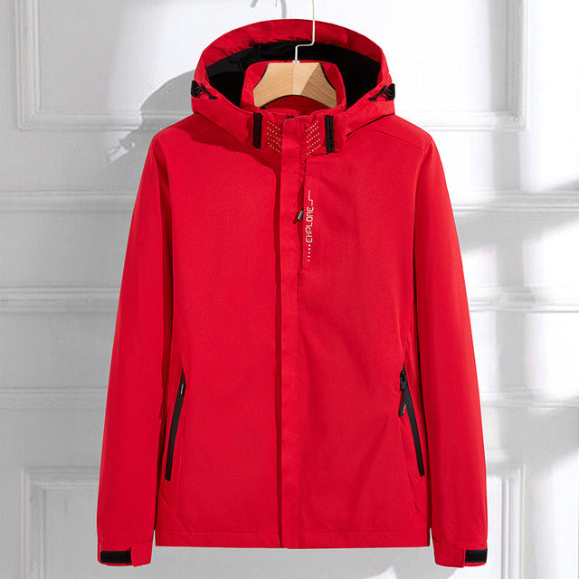 Della | Women's Hooded Softshell Waterproof Rain Jacket