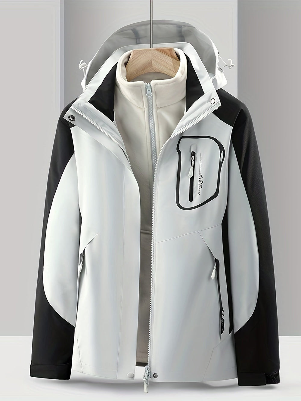 Edith | Women's 3 In 1 Waterproof Rain Jacket Hooded