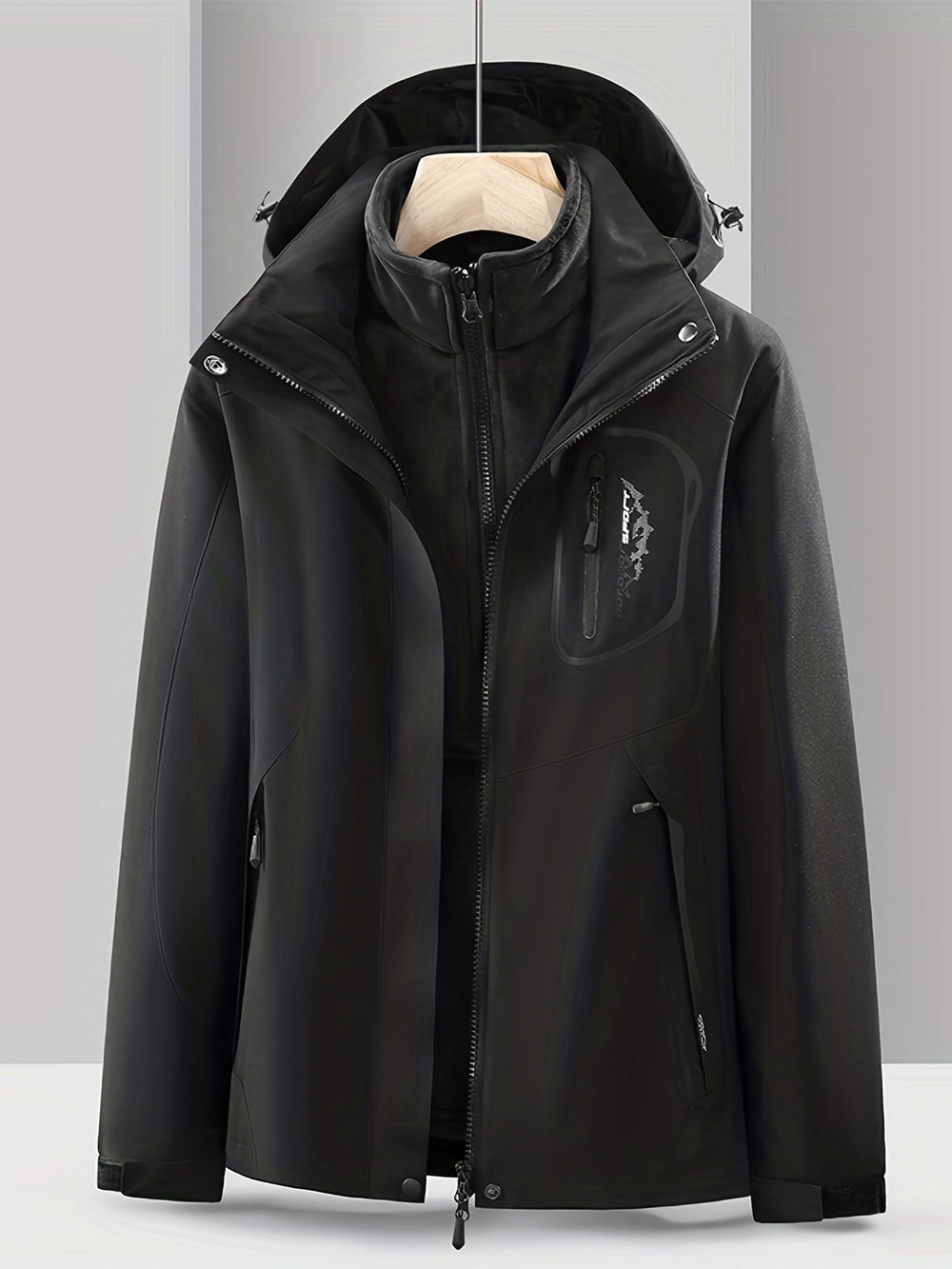 Edith | Women's 3 In 1 Waterproof Rain Jacket Hooded