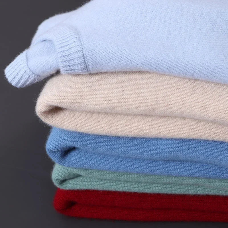 Elias | Men's Wool Sweater Knitted Fine Knit
