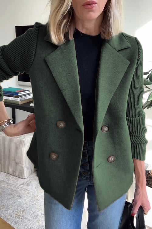 Emmeline | Women's Knitted Blazer Tailored Casual