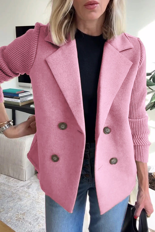 Emmeline | Women's Knitted Blazer Tailored Casual