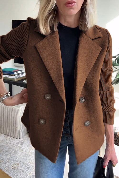 Emmeline | Women's Knitted Blazer Tailored Casual