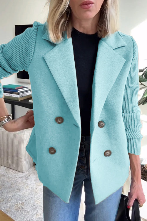 Emmeline | Women's Knitted Blazer Tailored Casual