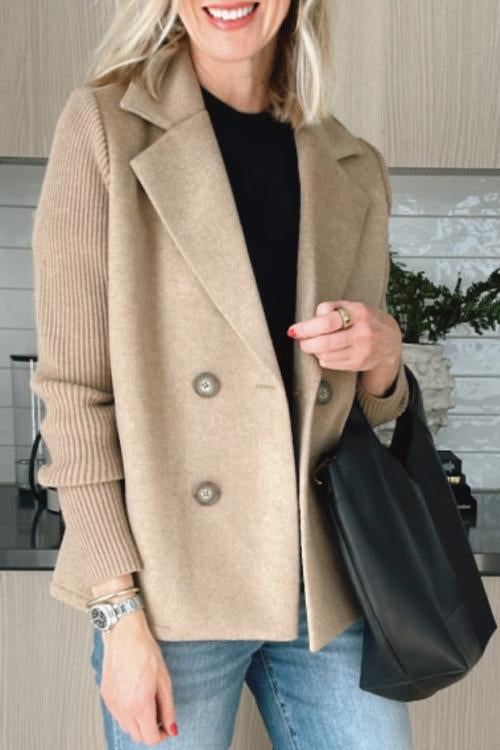 Emmeline | Women's Knitted Blazer Tailored Casual
