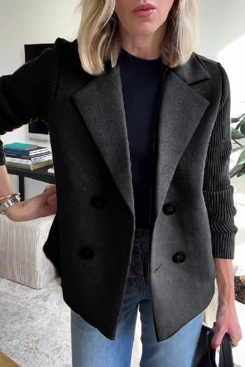 Emmeline | Women's Knitted Blazer Tailored Casual