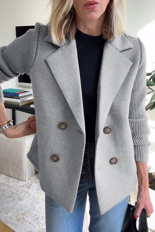 Emmeline | Women's Knitted Blazer Tailored Casual