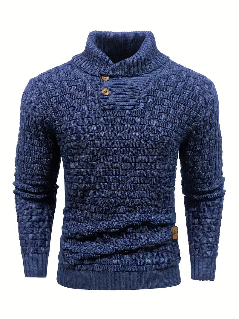 Fabien | Men's Knitted Sweater Wool Fine Knit