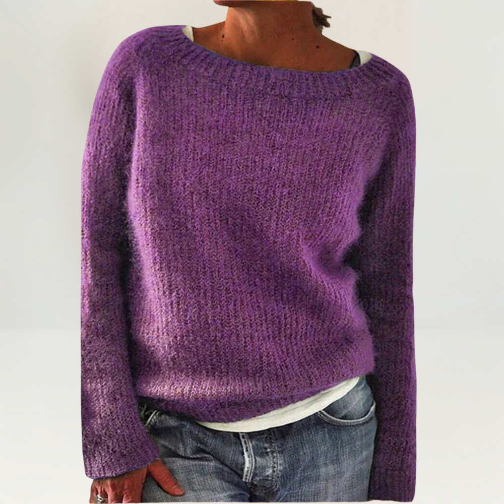 Farrah | Women's Slouchy Soft Knit Sweater