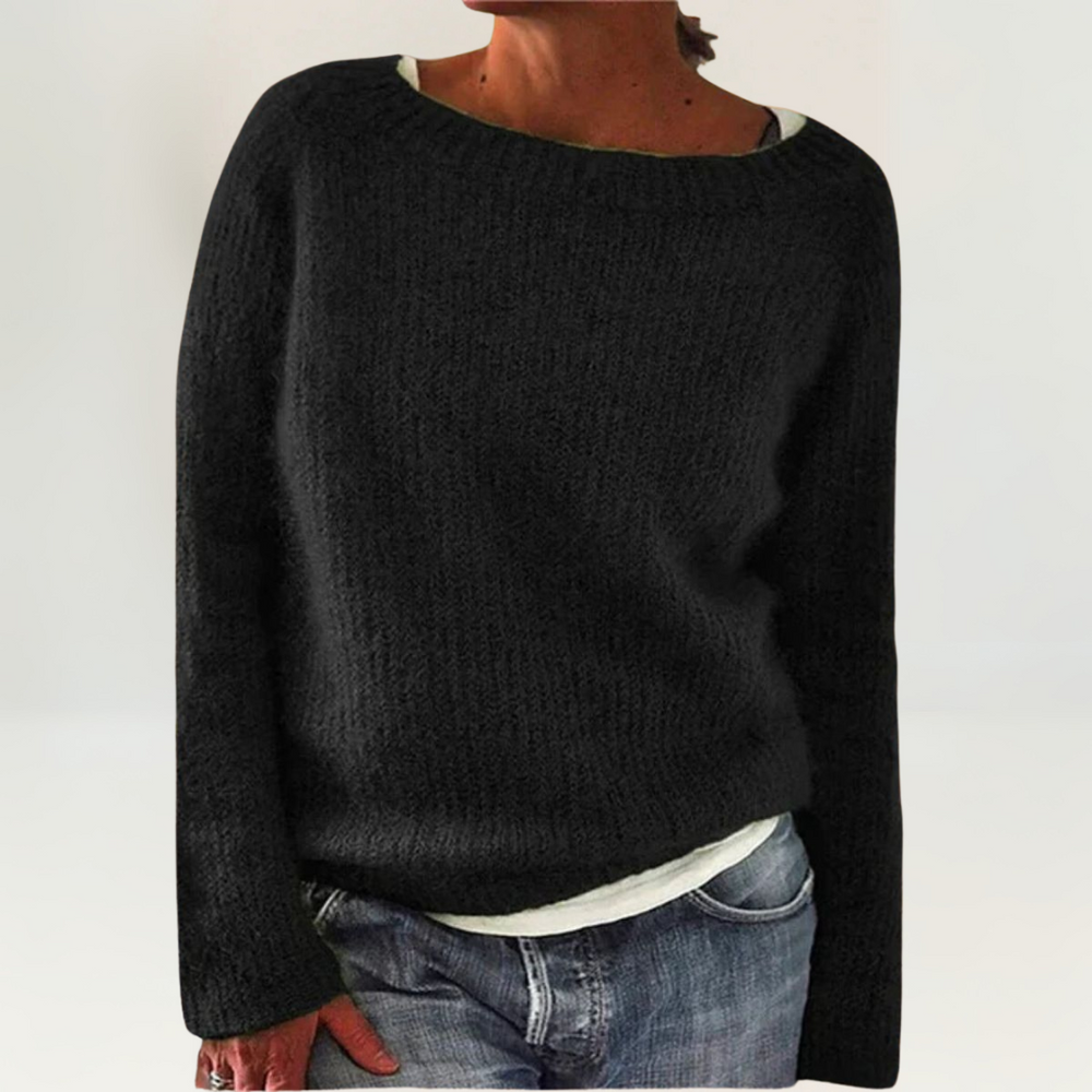 Farrah | Women's Slouchy Soft Knit Sweater