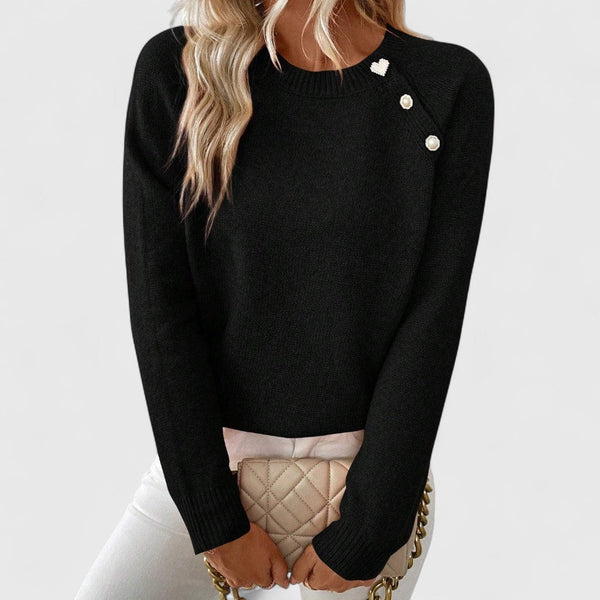 Faye | Women's Knitted Sweater Fine Knit Soft