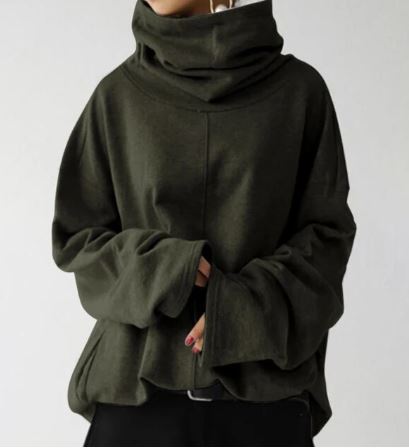 Flora | Women's Turtleneck Sweater Long Sleeve