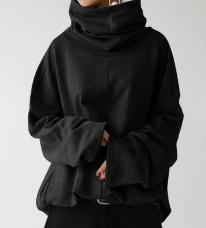 Flora | Women's Turtleneck Sweater Long Sleeve