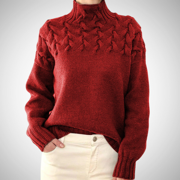 Florence | Women's Knitted Turtleneck Sweater