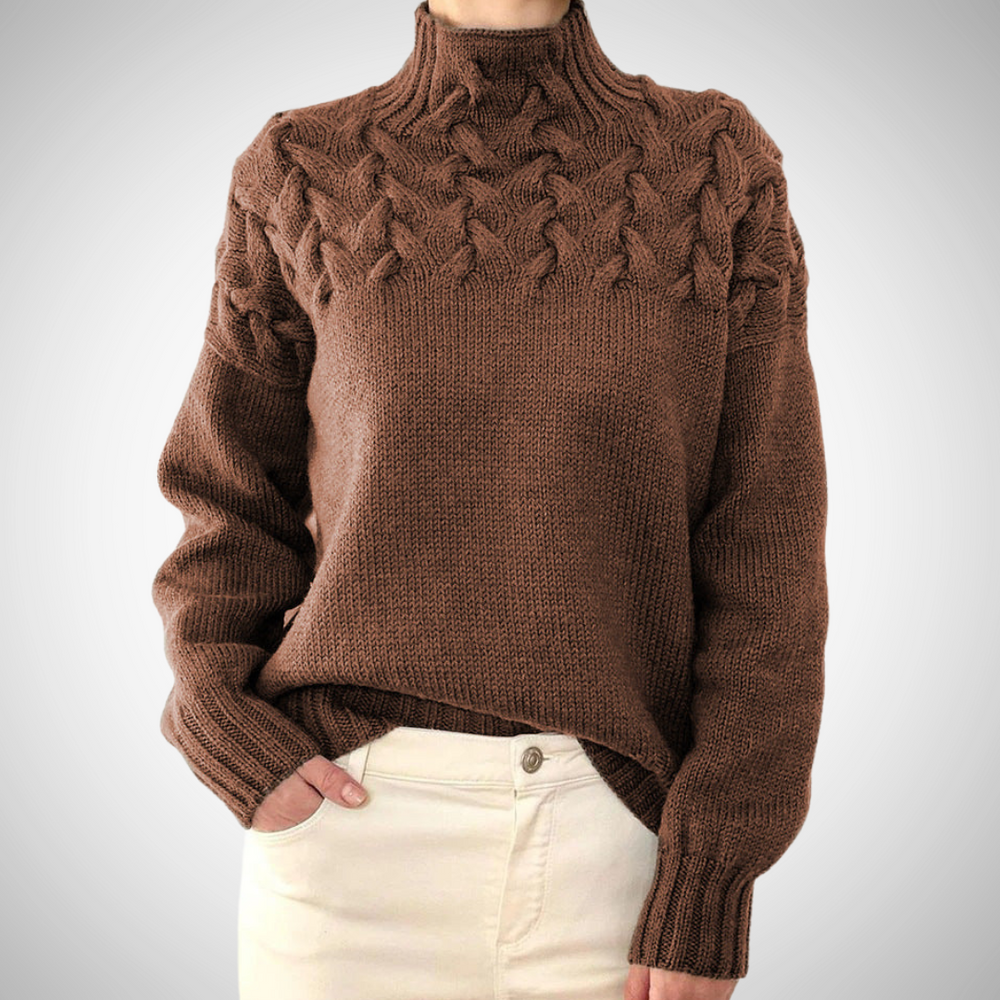 Florence | Women's Knitted Turtleneck Sweater