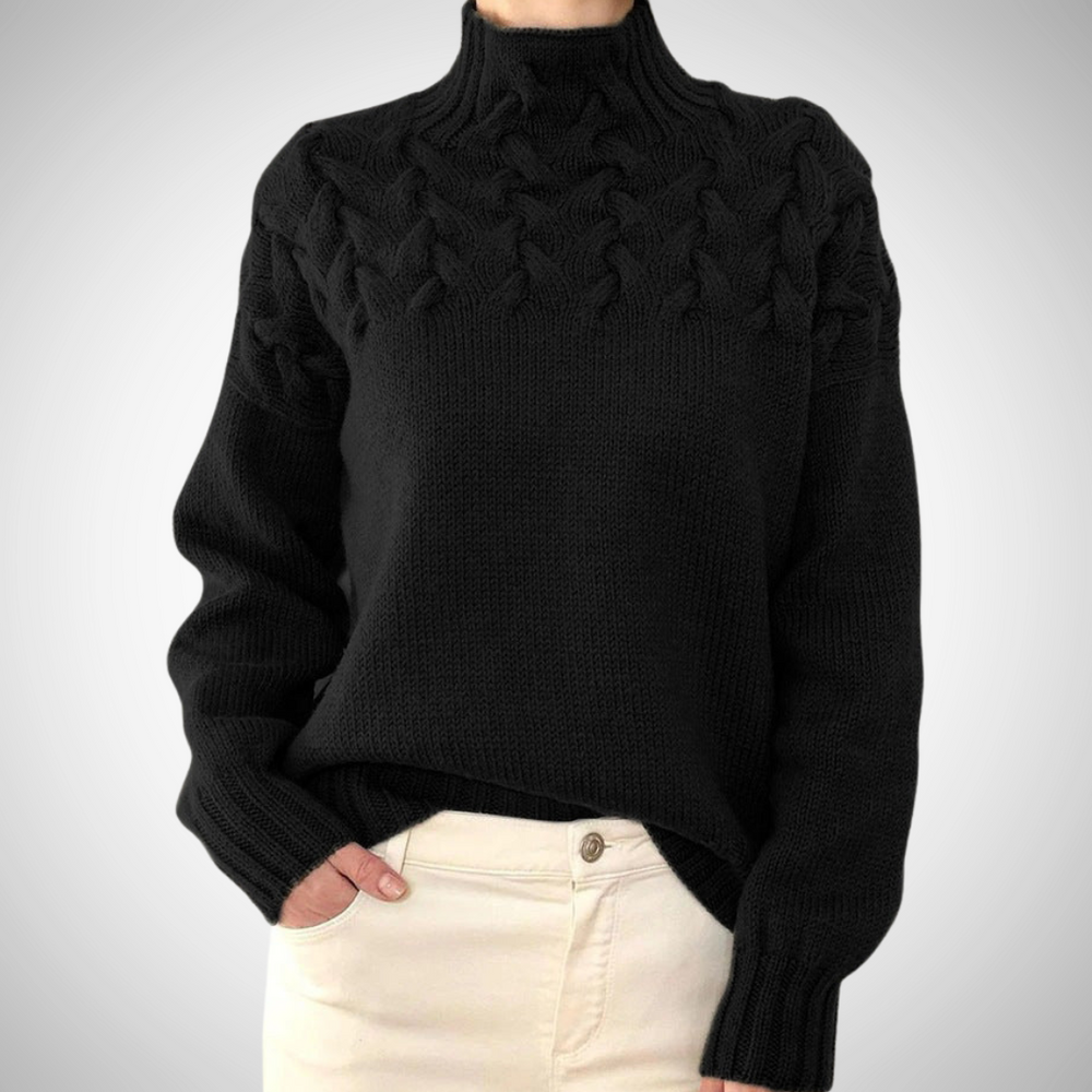Florence | Women's Knitted Turtleneck Sweater