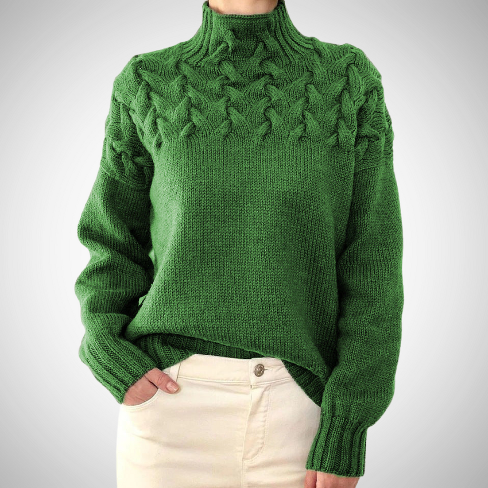 Florence | Women's Knitted Turtleneck Sweater