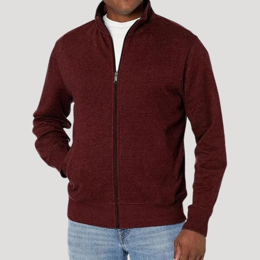 Florian | Men's Zip Up Cardigan Knitted Sweater