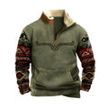 Franklin | Men's Half Zip Sweater Knitted Funnel Neck