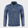 Gideon | Men's Half Zip Sweater Knitted