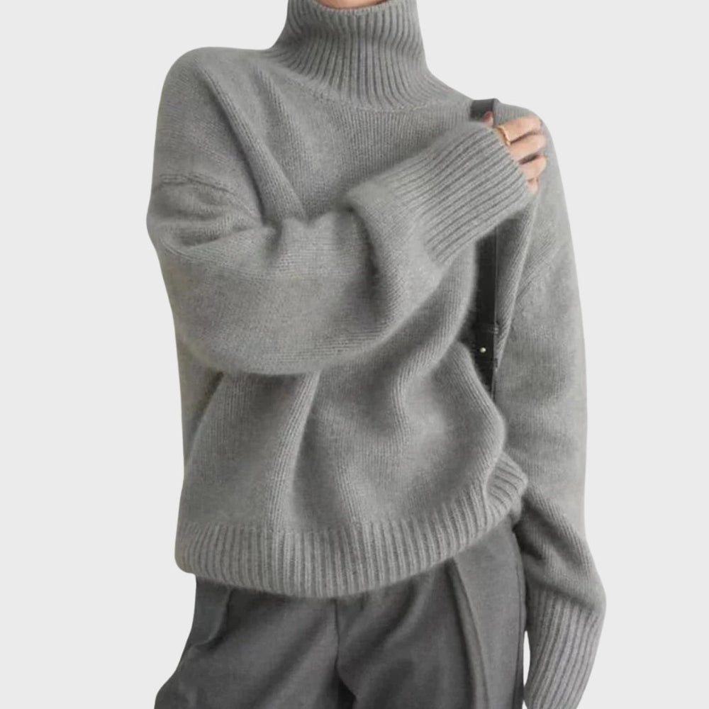 Giselle | Women's Turtleneck Sweater Soft Knit