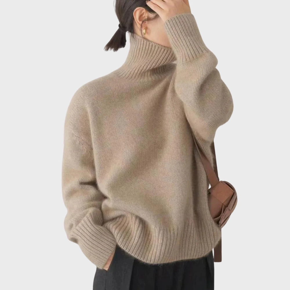 Giselle | Women's Turtleneck Sweater Soft Knit