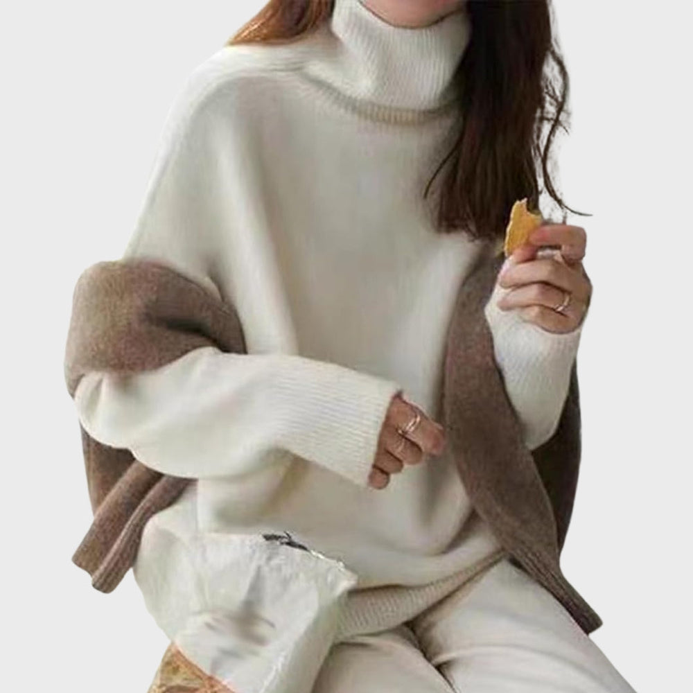 Giselle | Women's Turtleneck Sweater Soft Knit