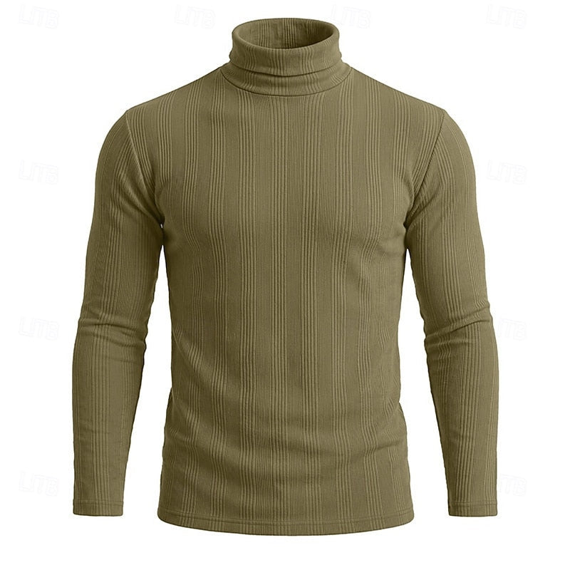 Gustav | Men's Slim Fit Turtleneck Sweater