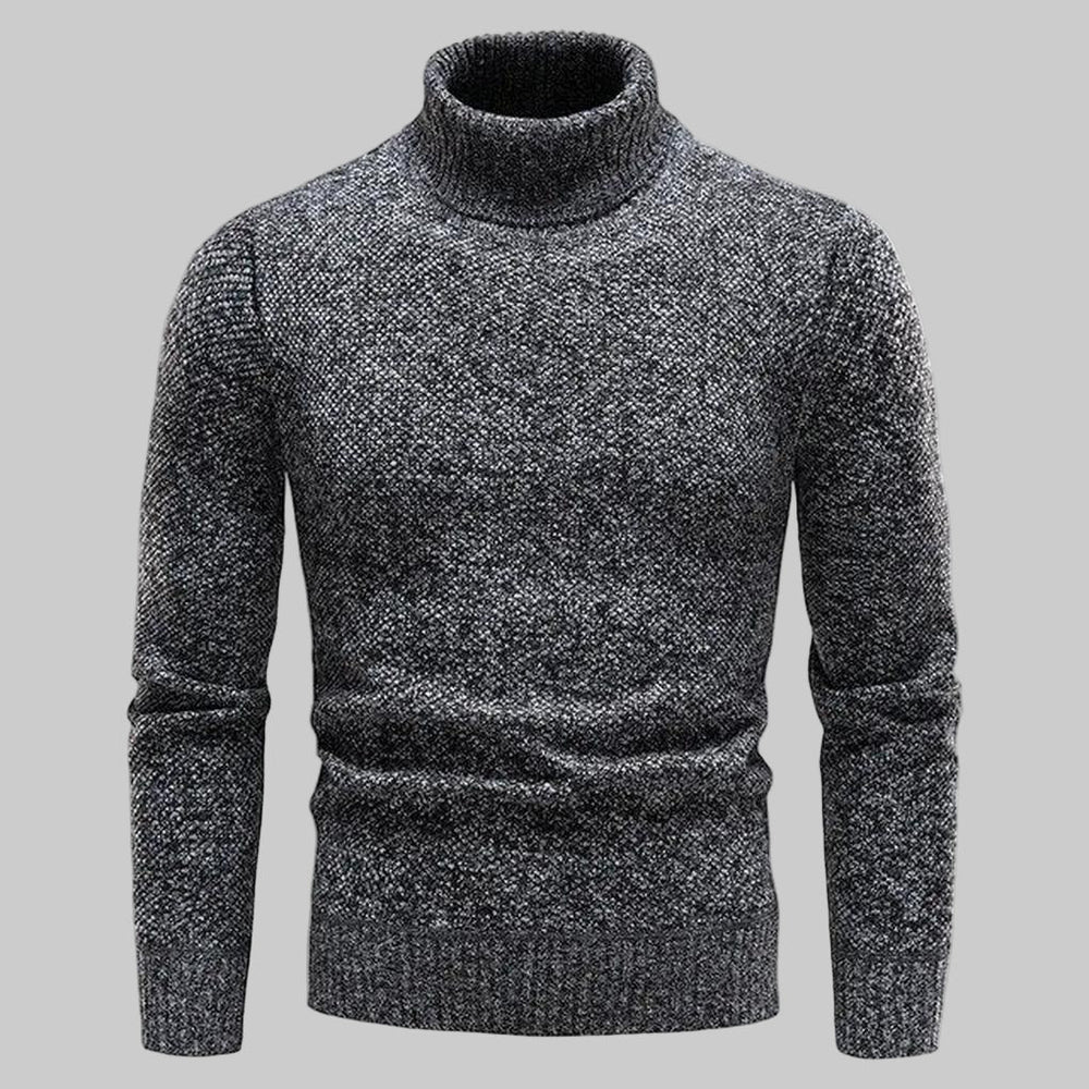 Harlan | Men's High Neck Turtleneck Sweater Knitted