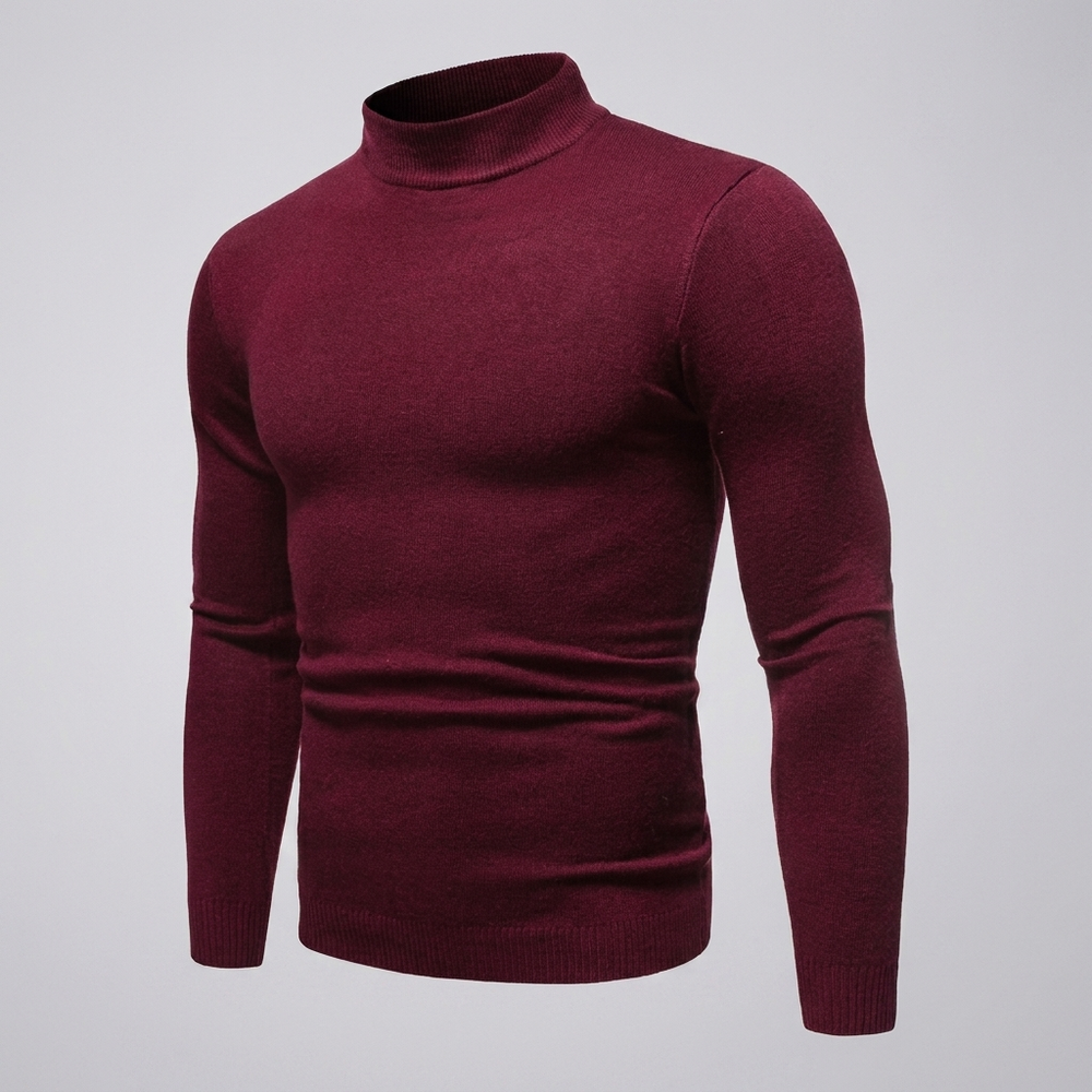 Harvey | Men's Fine Knit Turtleneck Sweater