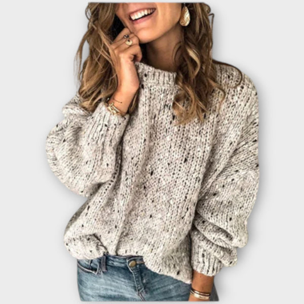 Hazel | Women's Soft Knit Knitted Sweater Slouchy